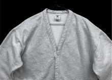 他の写真1: 90'S RED EAGLE CLOTHING by RUSSELL CORP スウェットカーディガン アッシュグレー USA製 (VINTAGE)