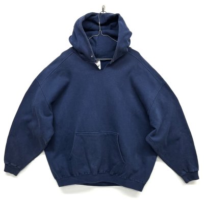 画像1: 90'S NIKE 白タグ ヘビーウエイト スウェットパーカー ネイビー USA製 (VINTAGE)