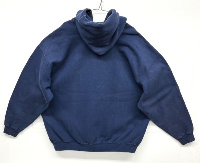 画像3: 90'S NIKE 白タグ ヘビーウエイト スウェットパーカー ネイビー USA製 (VINTAGE)