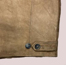 他の写真2: 90'S J.CREW 旧タグ 裏地キルティング レザー ドリズラージャケット ブラウン (VINTAGE)