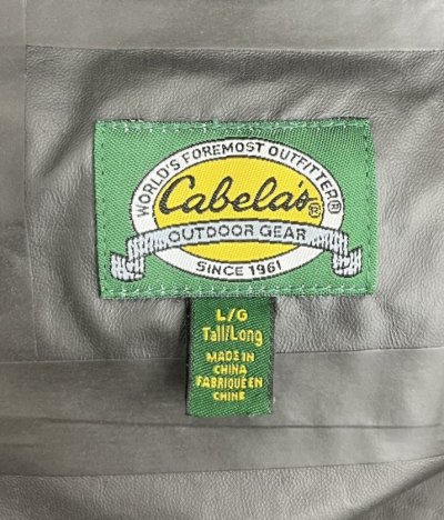 画像2: 90'S CABELA'S "GORE-TEX" ナイロンジャケット オリーブ (VINTAGE)