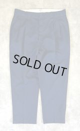 90'S DICKIES ツープリーツ ワークパンツ ネイビー USA製 (VINTAGE)