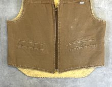 他の写真3: CARHARTT 裏地ボア ダックベスト ブラウン (VINTAGE)
