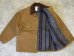 画像4: 90'S CARHARTT "MICHIGAN CHORE COAT" 裏地ブランケット ダックジャケット ブラウン USA製 (VINTAGE) (4)