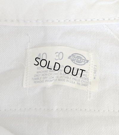 画像2: 80'S DICKIES チビタグ ツープリーツ ワークパンツ ベージュ USA製 (VINTAGE)