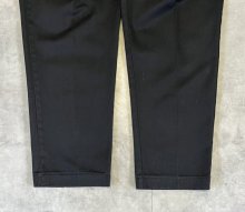 他の写真2: 80'S DICKIES チビタグ ツープリーツ ワークパンツ ブラック USA製 (VINTAGE)