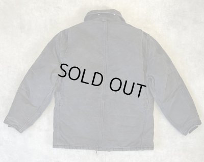 画像4: 80'S CARHARTT "TRADITIONAL COAT" 裏地キルティング ダックジャケット ブラック USA製 (VINTAGE)