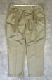 画像1: 80'S DICKIES チビタグ ツープリーツ ワークパンツ ベージュ USA製 (VINTAGE) (1)