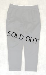 80'S DICKIES チビタグ ツープリーツ ワークパンツ ブラック USA製 (VINTAGE)