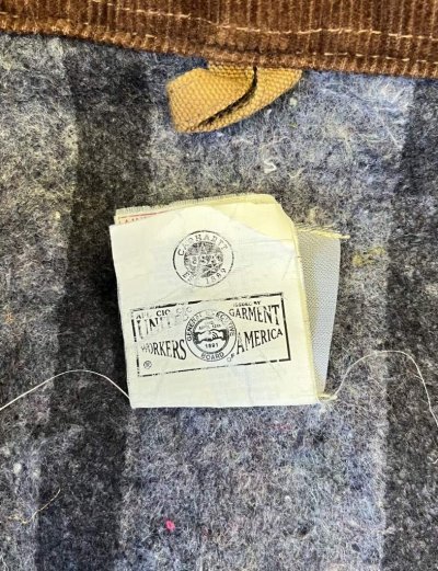 画像3: 90'S CARHARTT "MICHIGAN CHORE COAT" 裏地ブランケット ダックジャケット ブラウン USA製 (VINTAGE)