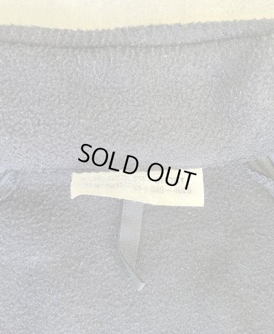 画像2: アメリカ軍 US NAVY ECWCS GENII NWUパーカー用 フリースジャケット ブラック M-SHORT (VINTAGE)