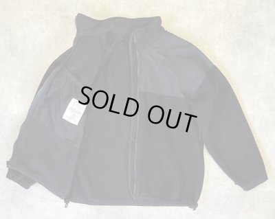 画像3: アメリカ軍 US NAVY ECWCS GENII NWUパーカー用 フリースジャケット ブラック M-SHORT (VINTAGE)