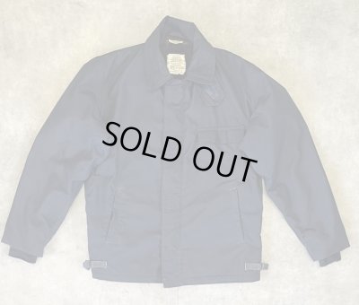 画像1: 90'S アメリカ軍 US NAVY "A-2" アラミド デッキジャケット ネイビー (VINTAGE)