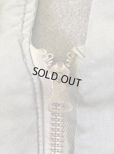 画像2: 40'S アメリカ軍 US NAVY "N-4" 裏地ウール ステンシル入り デッキジャケット CONMARコの字留めジップ (VINTAGE)