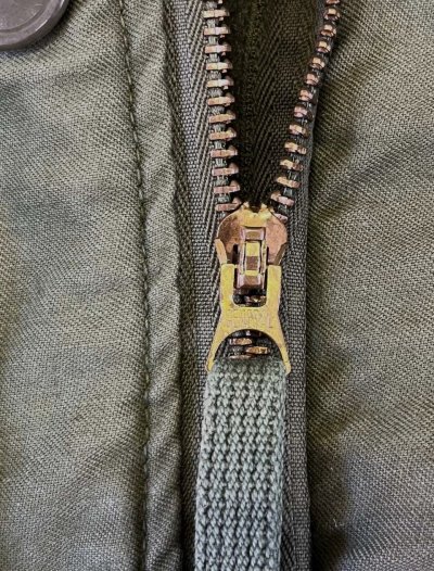 画像4: 70'S アメリカ軍 US NAVY "A-2" 背面ステンシル デッキジャケット ミリタリーグリーン (VINTAGE)