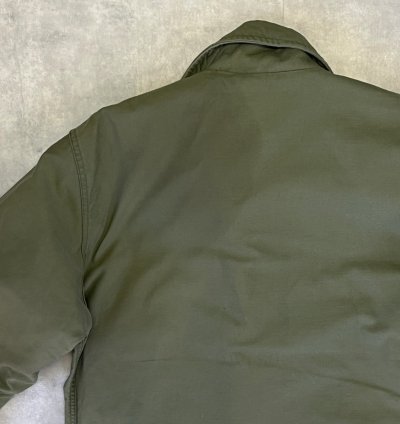 画像6: 70'S アメリカ軍 US NAVY "A-2" 背面ステンシル デッキジャケット ミリタリーグリーン (VINTAGE)