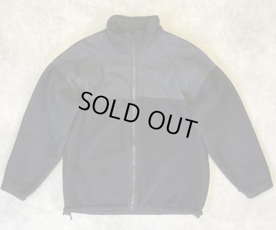 画像1: アメリカ軍 US NAVY ECWCS GENII NWUパーカー用 フリースジャケット ブラック M-SHORT (VINTAGE)