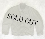 40'S アメリカ軍 US NAVY "N-4" 裏地ウール ステンシル入り デッキジャケット CONMARコの字留めジップ (VINTAGE)