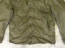 他の写真3: 40'S アメリカ軍 US NAVY "N-4" 裏地ウール ステンシル入り デッキジャケット CONMARコの字留めジップ (VINTAGE)