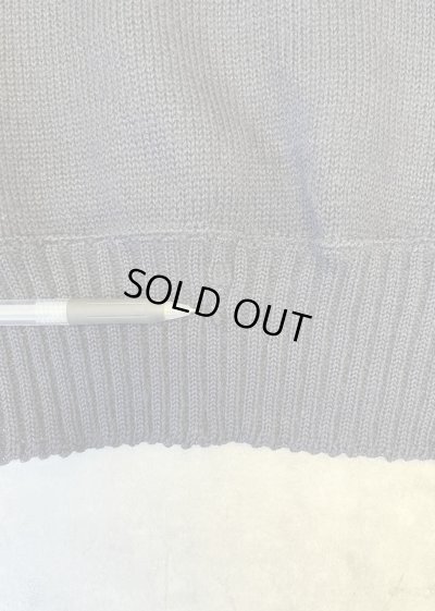 画像4: 50'S アメリカ軍 US NAVY ウール モックネック ゴブセーター ダークネイビー (VINTAGE) 