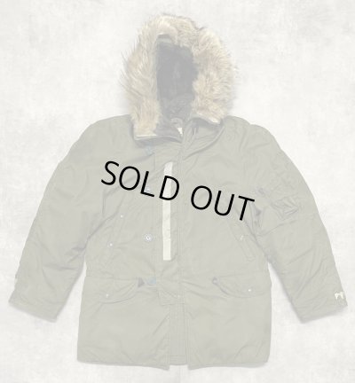 画像1: 70'S アメリカ軍 USAF "MIL-J-6279H(1)" コヨーテファー 背面ステンシル N-3B SCOVILLジップ (VINTAGE)