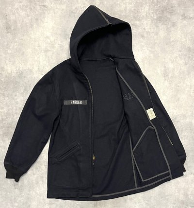 画像3: 80'S アメリカ軍 USAFA 82 "OSTWALD" ウール カデットコート ブラック USA製 (VINTAGE)