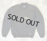 60'S CHAMPION プロダクツタグ モックネック スウェットシャツ ブラック USA製 (VINTAGE)