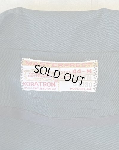 画像2: 70'S RIVERSIDE MASTERBILT レーヨン ドリズラージャケット ダークグリーン TALONジップ (DEADSTOCK)