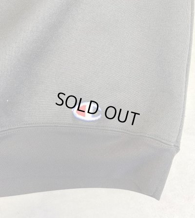 画像4: 60'S CHAMPION プロダクツタグ モックネック スウェットシャツ ブラック USA製 (VINTAGE)