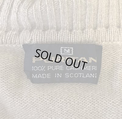 画像2: 70'S PURITAN カシミア100% タートルネック セーター ベージュ スコットランド製 (VINTAGE) 