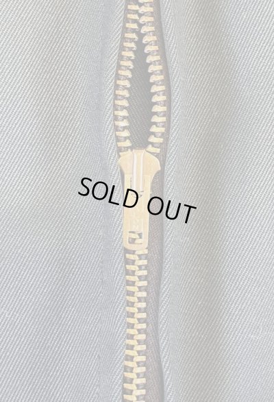 画像4: 70'S RIVERSIDE MASTERBILT レーヨン ドリズラージャケット ダークグリーン TALONジップ (DEADSTOCK)