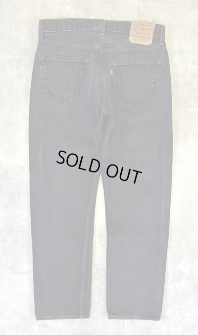 画像3: 90'S LEVIS 501 デニム ブラック USA製 W34L30 (VINTAGE)