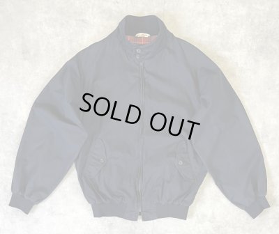 画像1: 90'S BARACUTA G9 ハリントンジャケット OPTIジップ ダークネイビー イングランド製 (VINTAGE)