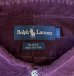 画像2: 90'S RALPH LAUREN "BLAKE" コーデュロイ 長袖 BDシャツ ボルドー (VINTAGE) (2)