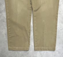 他の写真2: 90'S RALPH LAUREN "犬ロゴ" ノープリーツ チノパンツ タン (VINTAGE)