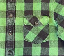 他の写真2: 90'S RALPH LAUREN フランネル 長袖 ワークシャツ チェック柄 (VINTAGE)