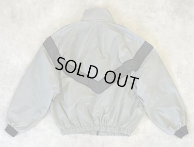 画像4: アメリカ軍 US ARMY IPFU ナイロン トレーニングジャケット グレー/ブラック (VINTAGE)