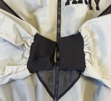 他の写真2: アメリカ軍 US ARMY IPFU ナイロン トレーニングジャケット グレー/ブラック (VINTAGE)