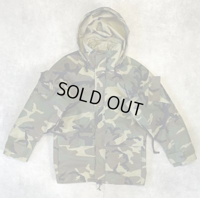 画像1: アメリカ軍 US ARMY ECWCS "GEN2モデル" GORE-TEX パーカー ウッドランドカモ S-SHORT (DEADSTOCK)