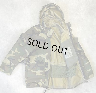 画像3: アメリカ軍 US ARMY ECWCS "GEN2モデル" GORE-TEX パーカー ウッドランドカモ S-SHORT (DEADSTOCK)