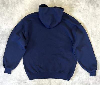 画像4: 90'S RUSSELL ATHLETIC プルオーバー スウェットパーカー ネイビー USA製 (VINTAGE)
