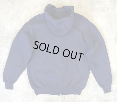 画像4: 90'S RUSSELL ATHLETIC フルジップ スウェットパーカー ネイビー USA製 (VINTAGE)