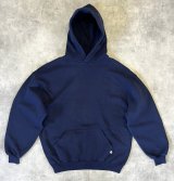 90'S RUSSELL ATHLETIC プルオーバー スウェットパーカー ネイビー USA製 (VINTAGE)