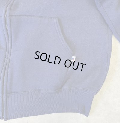 画像3: 90'S RUSSELL ATHLETIC フルジップ スウェットパーカー ネイビー USA製 (VINTAGE)