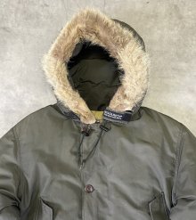 他の写真1: 90'S WOOLRICH "ARCTIC PARKA" リアルコヨーテファー グースダウンジャケット オリーブ USA製 (VINTAGE)