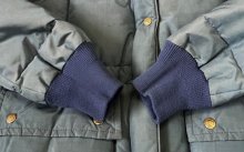 他の写真2: 80'S EDDIE BAUER 黒タグ フード付き ダウンジャケット ネイビー (VINTAGE)