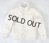 80'S THE NORTH FACE 茶タグ 中綿入りジャケット ベージュ USA製 (VINTAGE)