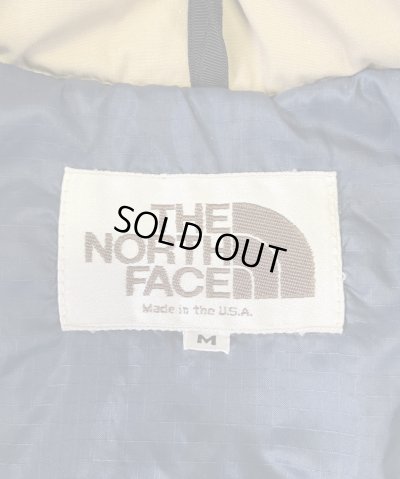 画像2: 80'S THE NORTH FACE 茶タグ 中綿入りジャケット ベージュ USA製 (VINTAGE)