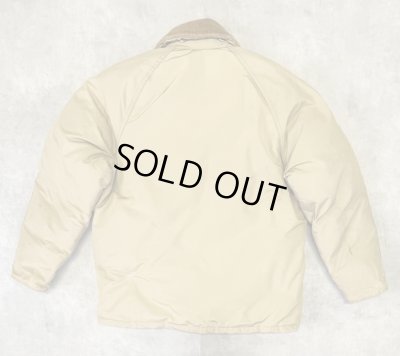 画像6: 70'S LL Bean "TMタグ" 襟コーデュロイ グースダウンジャケット タン USA製 (VINTAGE)