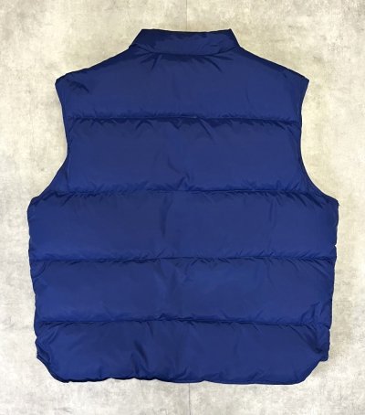 画像4: 80'S LL Bean グースダウン ダウンベスト ネイビー USA製 (VINTAGE)